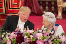 Trump UK visit: President gives personalised Air Force One jacket to Prince Philip