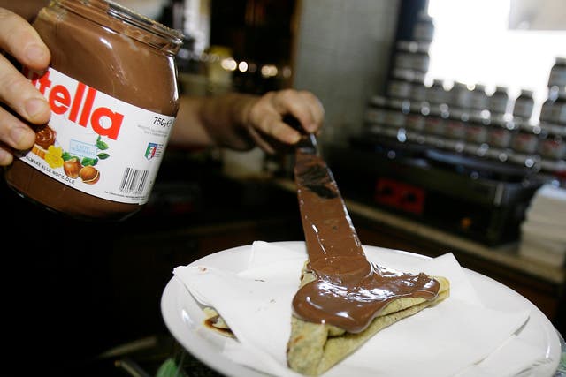 The plant produces a staggering 600,000 jars of the chocolate and hazelnut spread every day — a quarter of the world's production