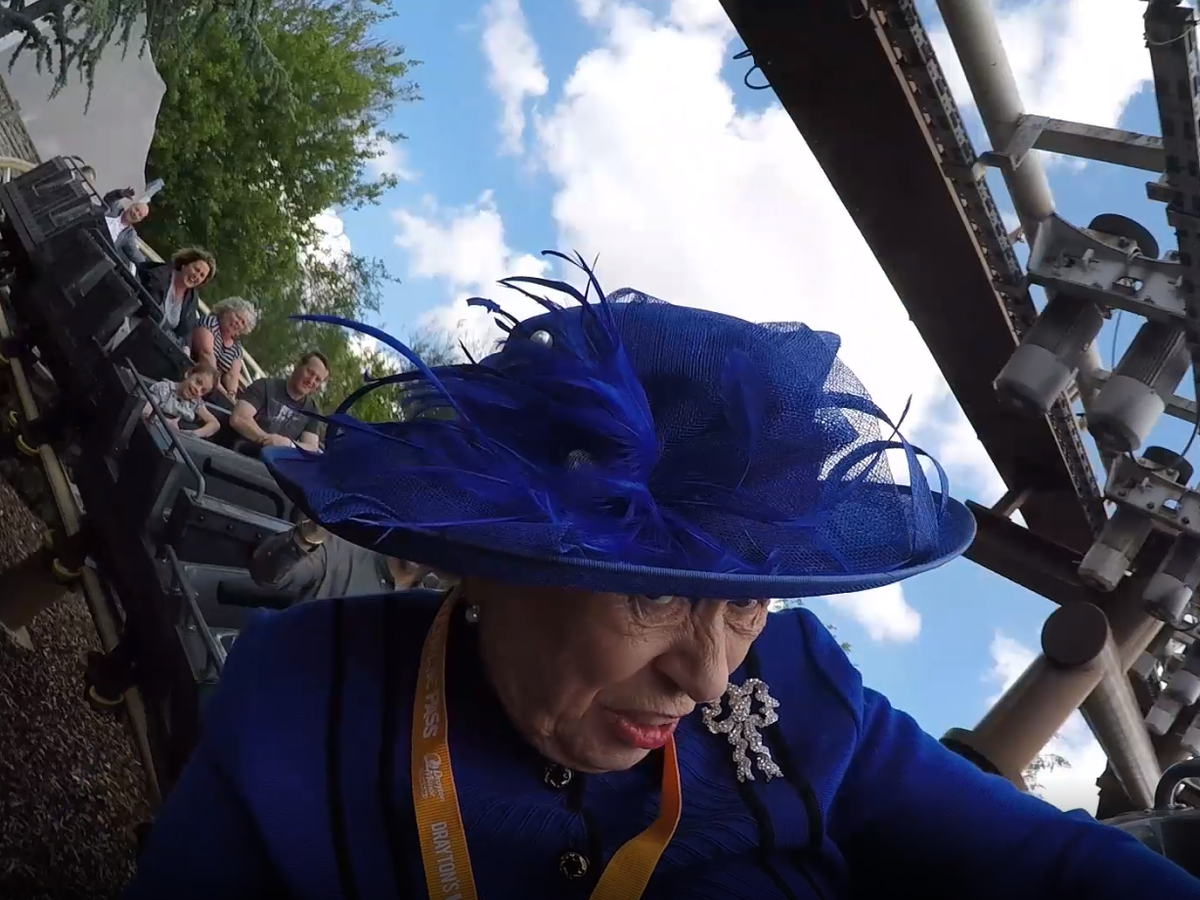 The Queen spotted on rollercoaster during Trump s state visit