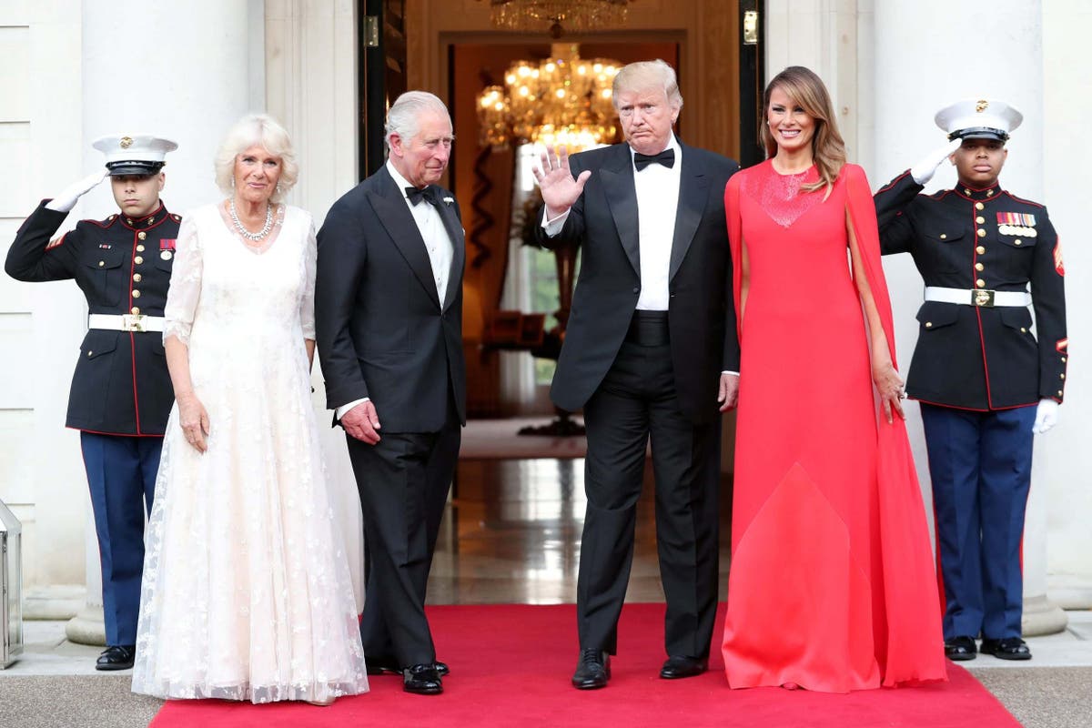 Melania Trump's UK state visit outfits: From Givenchy to Dior | The ...