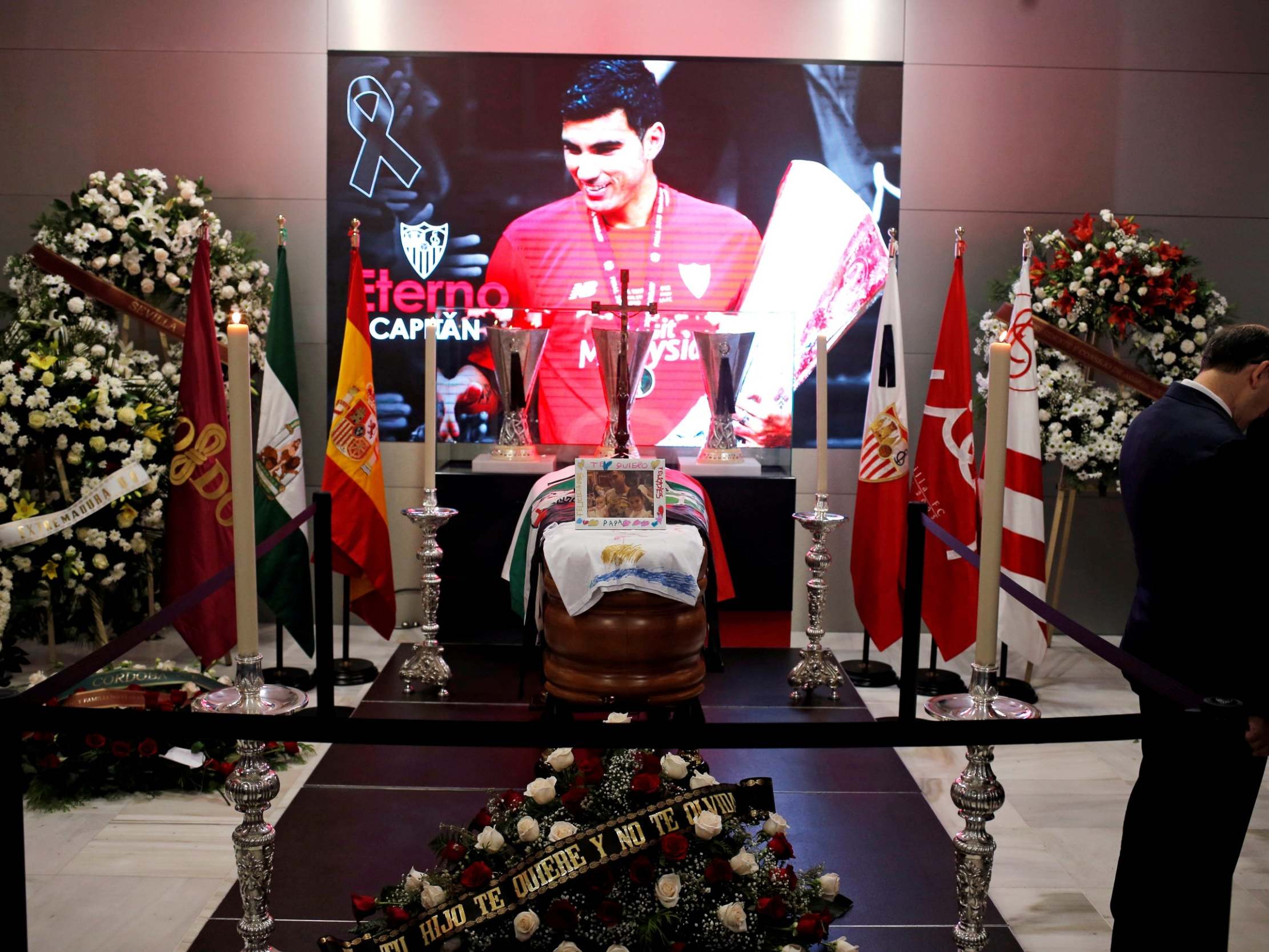 Jose Antonio Reyes: Funeral of former Arsenal and Spain star held in Utrera