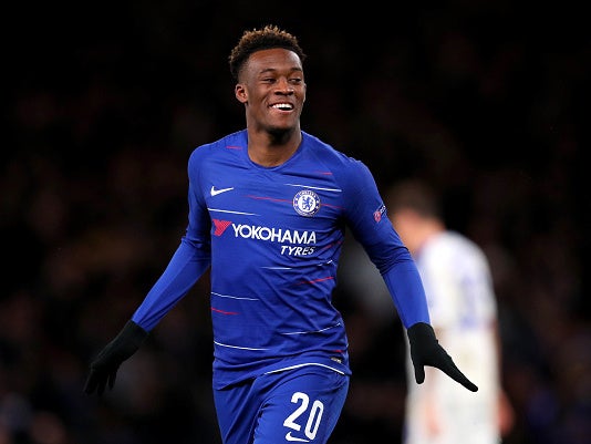 Callum Hudson-Odoi is continuing his recovery from a ruptured achilles