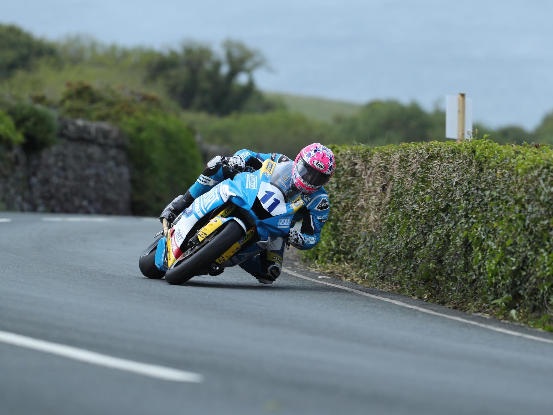 Lee Johnston bids to double up in the supersport races after winning race one