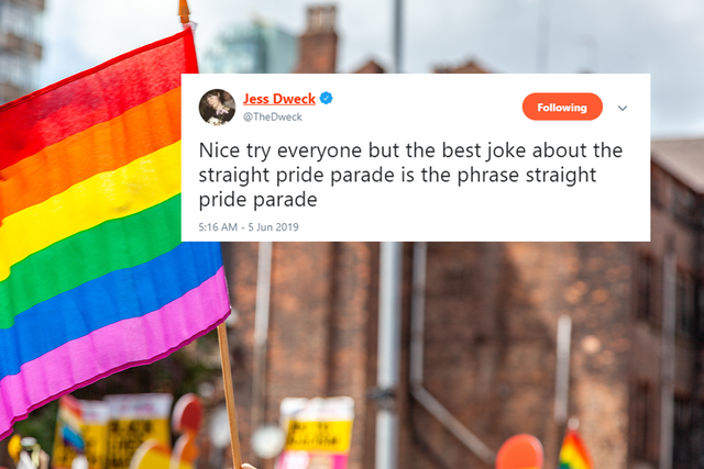 Twitter mocked the concept of a straight pride parade, rightfully — but we should also engage with why these men want to see such a 'counterprotest' happen in the first place