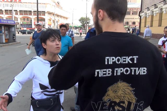 ‘Leo against’ gang members are ‘cleansing Russia’ of all ‘immoral behavior’