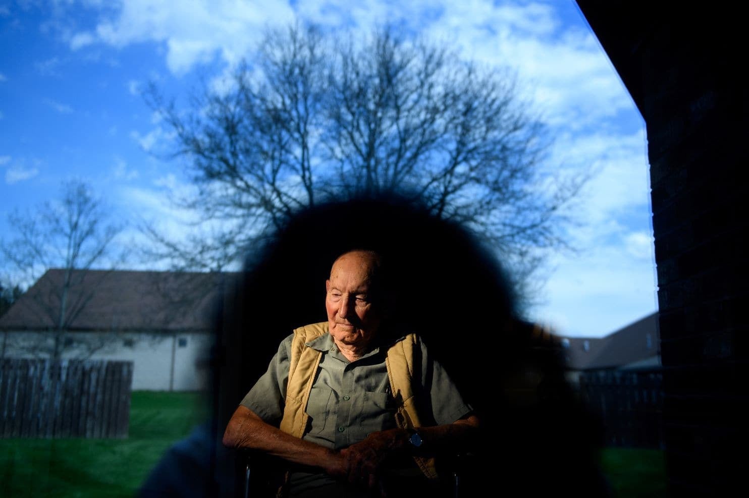 Earll at his retirement home at Corry Manor, 100 miles north of Pittsburgh