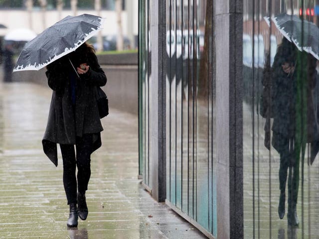 Heavy showers interspersed with sunny spells predicted