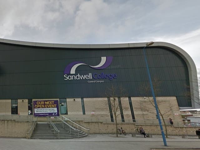 A lecturer has reportedly been dismissed from Sandwell College after writing 'racist' on Prevent poster