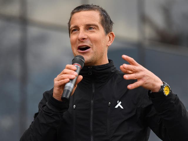 Bear Grylls topped the list thanks to the extreme survival skills he learned as a member of the Special Forces