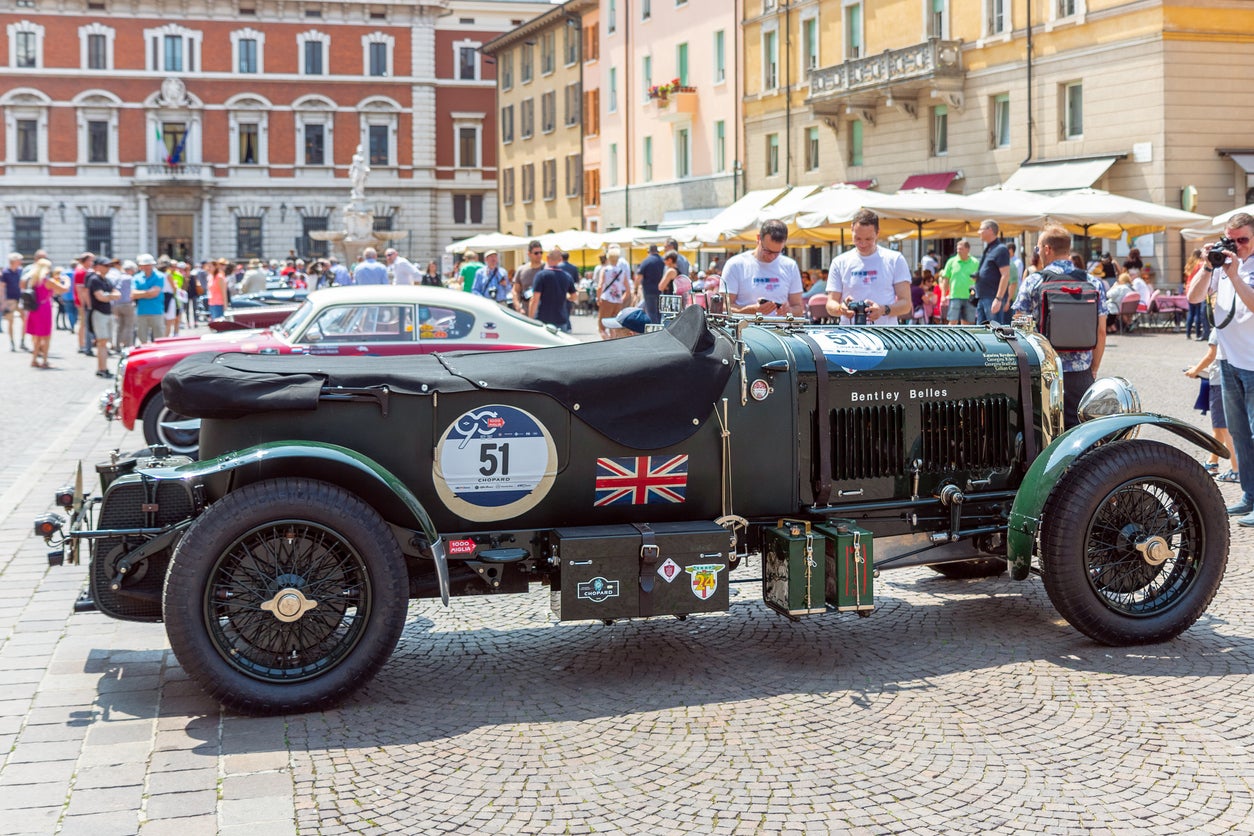 Brescia hosts the Mille Miglia car race (Getty)