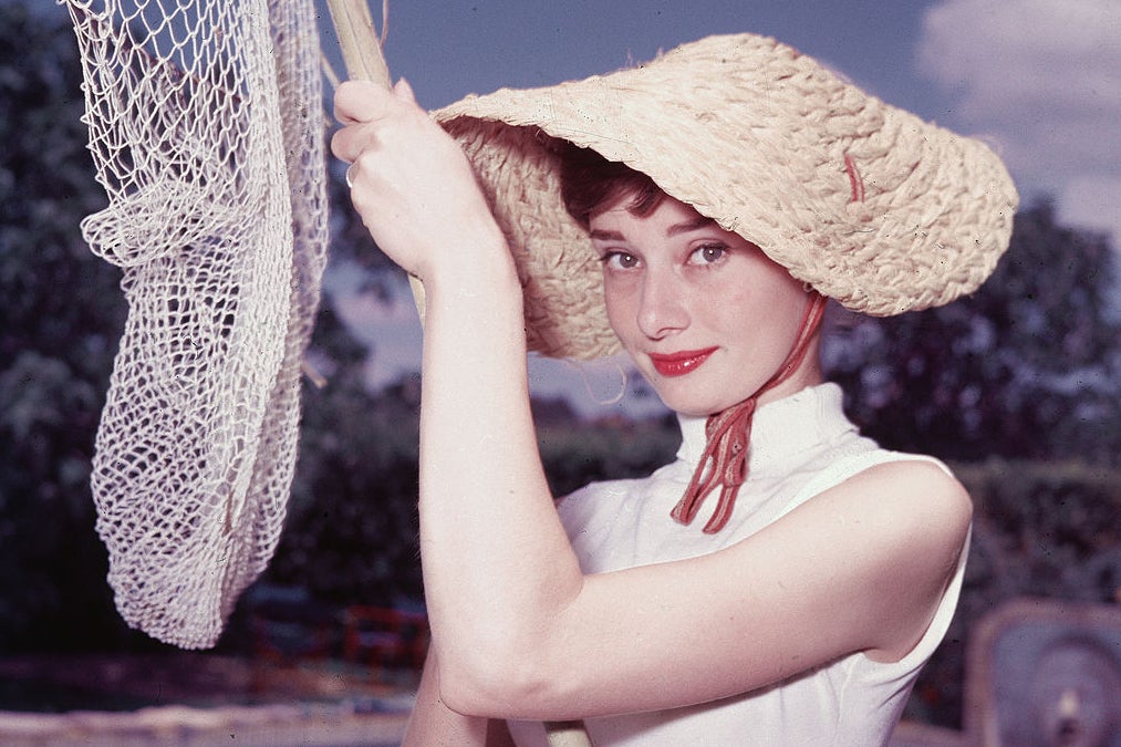 The Belgian-born actress captured?in a photo from?the early 1950s?before she shot to stardom