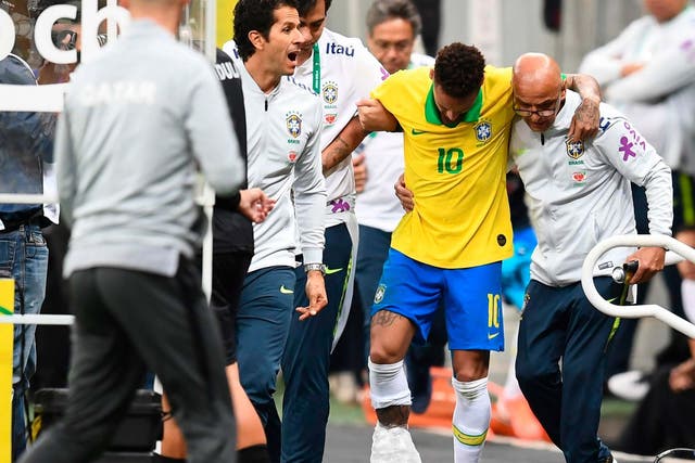 Neymar has been ruled out of the Copa America