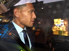 Folau sues Rugby Australia after being fired over homophobic comments