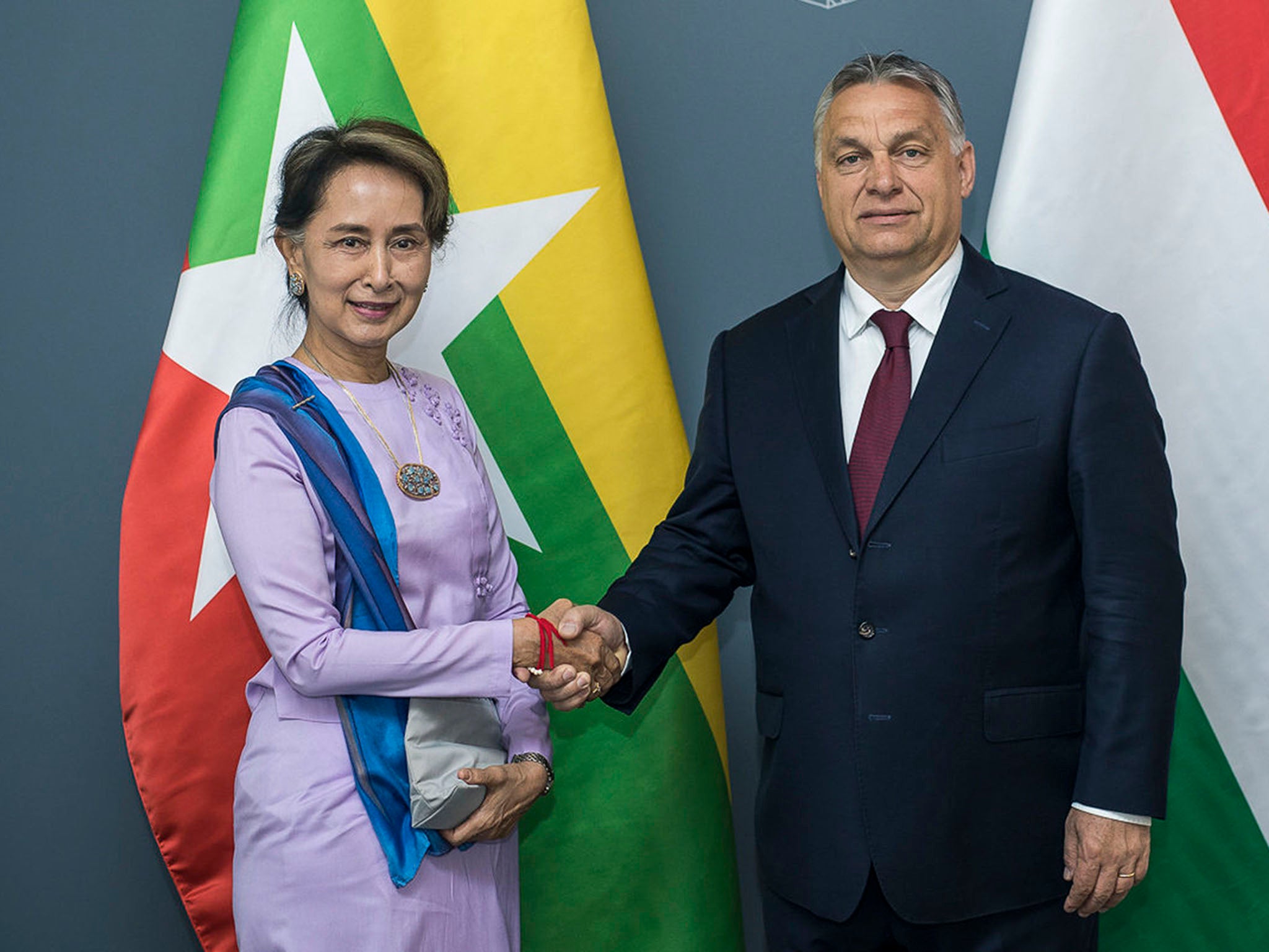 Orban says his people have great respect for Suu Kyi and ‘all she has done for her country’s democratic transformation’