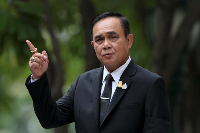 Prayuth Chan-ocha scrapped Thailand's constitution and restricted civil liberties as the head of the junta in 2014