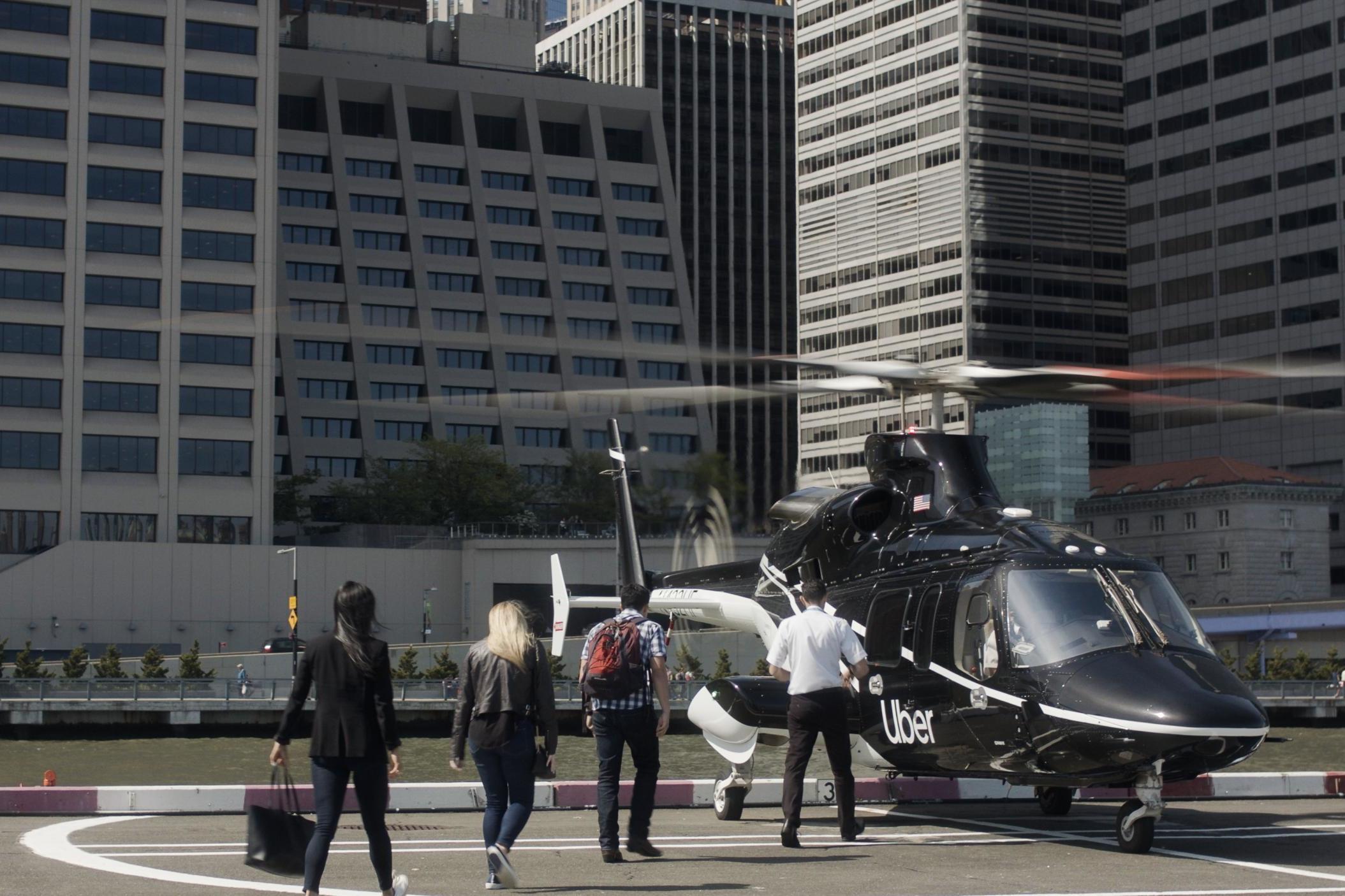 Uber launches helicopter service between New Yorks Manhattan and JFK airport The Independent The Independent
