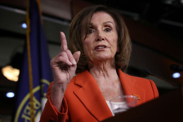 Ms Pelosi is under intense pressure from party members to proceed with impeachment