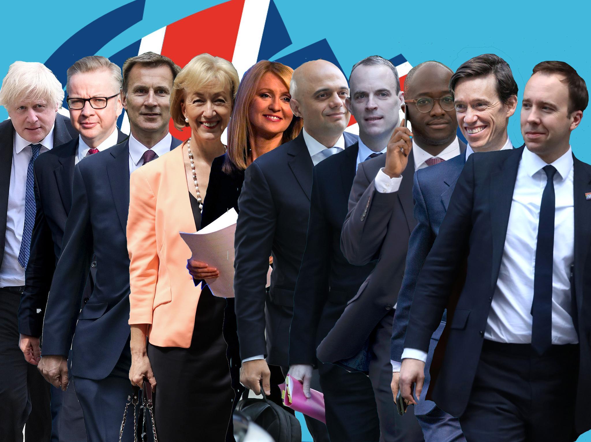 The Tory leadership contenders