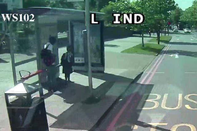 Police are hunting for man who tried to lure a 10-year-old schoolgirl onto a bus with him on Poynders Road, in Clapham, southwest London, at about on 21 May 2019.