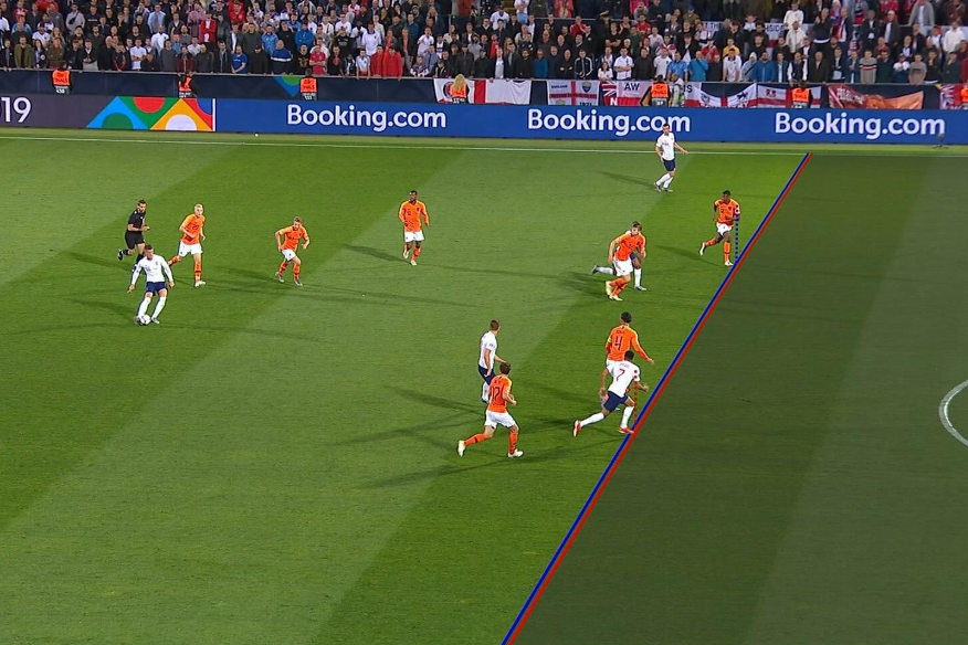 Lingard thought he'd equalised only for VAR to rule it out