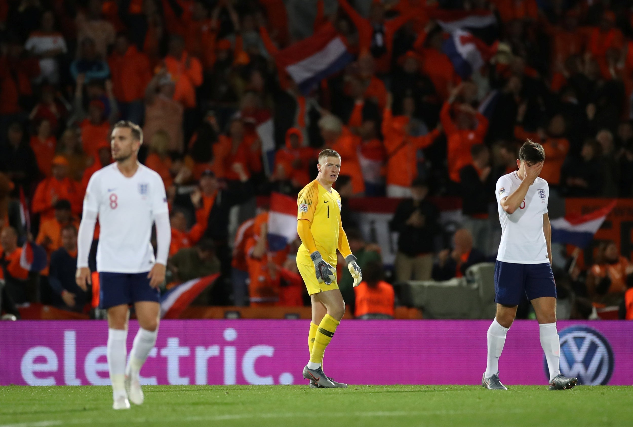 England were knocked out in the semi-finals