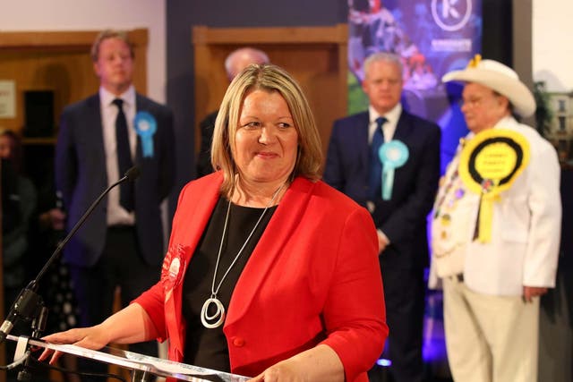 Labour Party candidate Lisa Forbes won with a majority of 683 over the Brexit Party