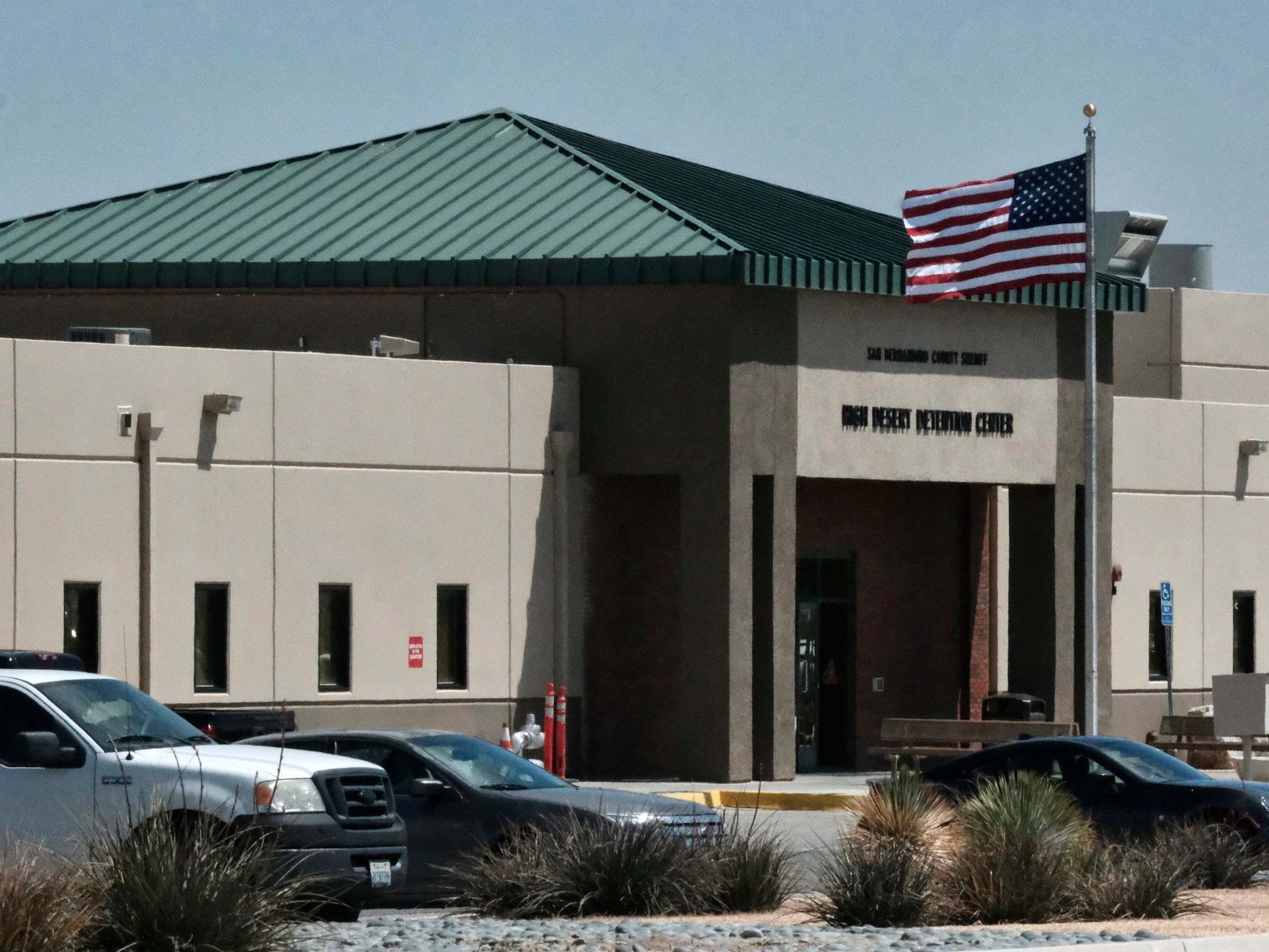 The Adelanto Detention Center in California