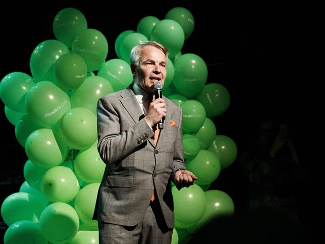 Pekka Haavisto, chairman of the Green League, is Finland’s new foreign minister