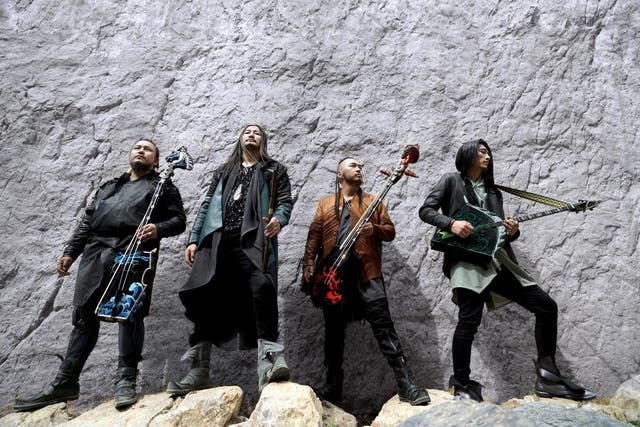 Mongolian metal band The HU
