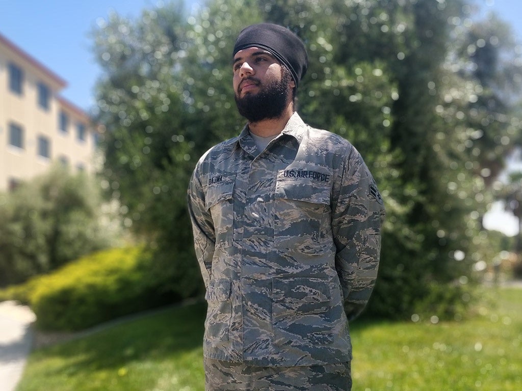 Sikh-American becomes first Air Force member allowed to wear turban and beard on active duty