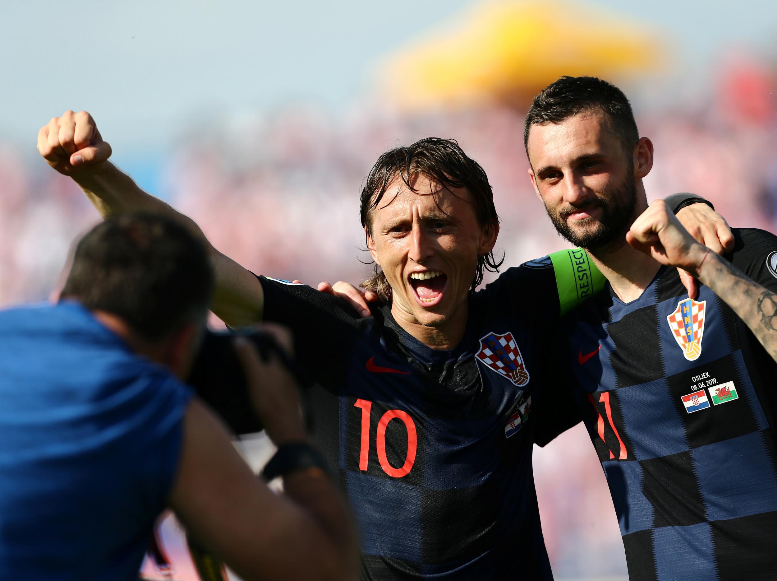 Croatia moved to the top of Group E with the win
