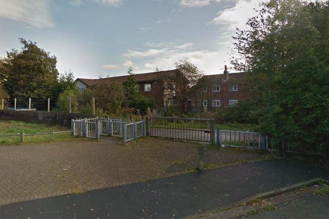 The attack took place on a footpath running along the old railway lines in Brookfields, Preston