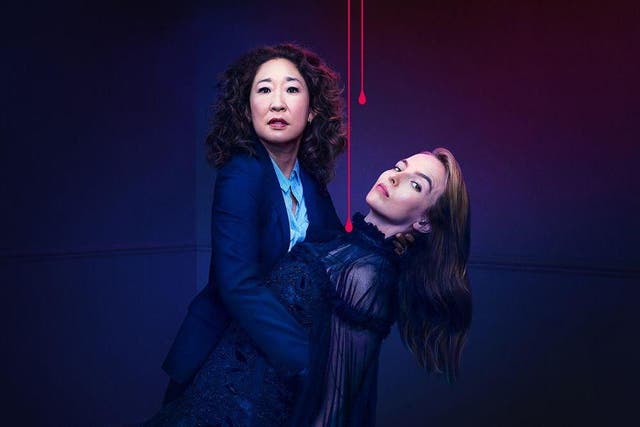 Oh (left) has previously denied that there is any romantic element to Eve and Villanelle's obsessive relationship
