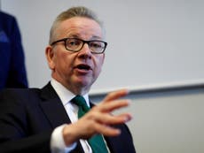 Senior Tory calls for Gove to quit leadership race over cocaine