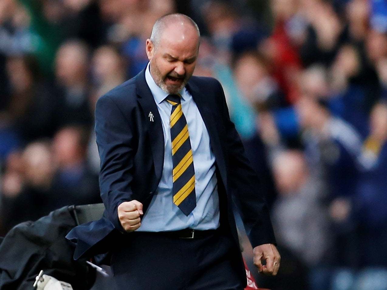 Steve Clarke got a win in his first match in charge