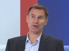 Hunt says abortion limit should be halved from 24 weeks to 12