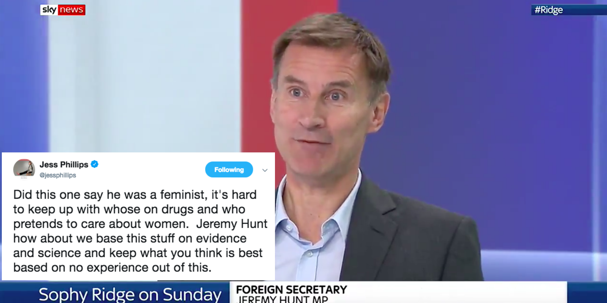 Jeremy Hunt: Tory leadership hopeful wants abortion legal time limit ...