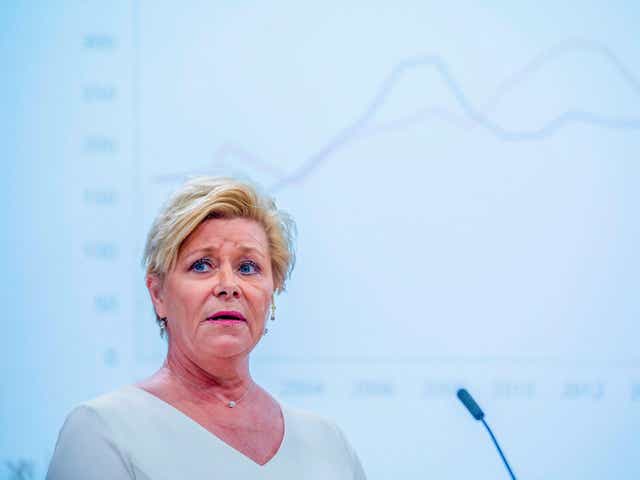 Finance minister and head of Norway’s Progress Party Siv Jensen is facing revolt among grassroots members over its compromise on rising road tolls