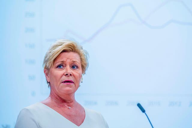 Finance minister and head of Norway’s Progress Party Siv Jensen is facing revolt among grassroots members over its compromise on rising road tolls