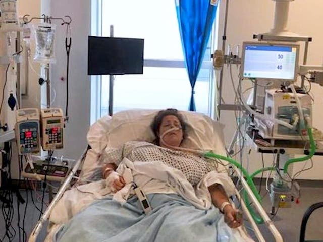 Ms Pringle suffered 27 broken bones and lost litres of blood