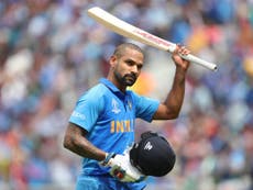 Dhawan inspires India to victory against Australia