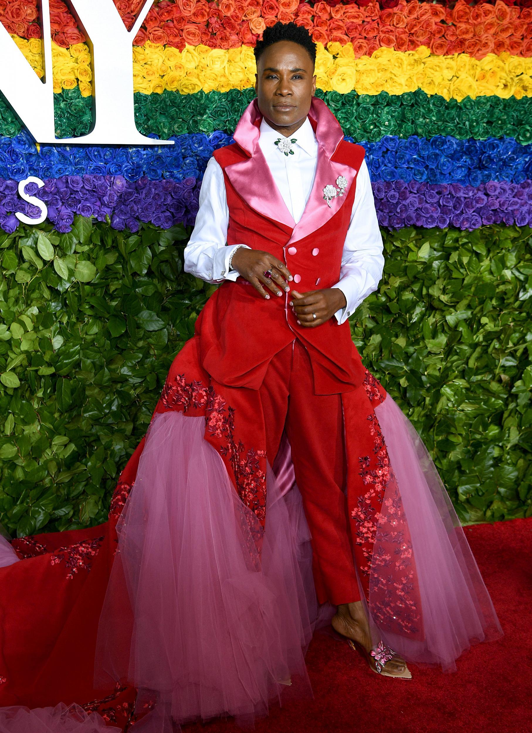 Billy Porter arrives at the 73rd annual Tony Awards (Getty)