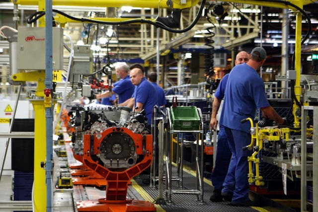Car manufacturing in Britain is in the midst of a slump 