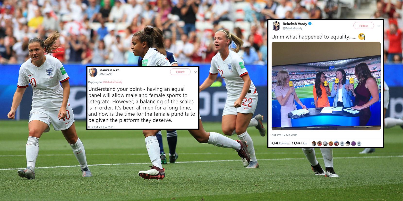 Women S World Cup Rebekah Vardy S Tweet About Equality In Women S