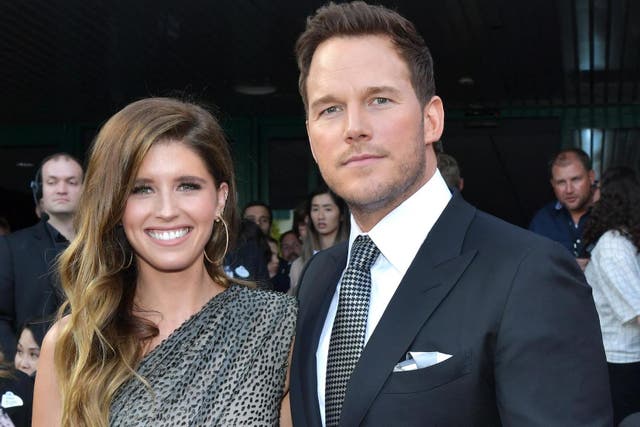 Katherine Schwarzenegger and Chris Pratt attend the world premiere of Walt Disney Studios Motion Pictures "Avengers: Endgame" at the Los Angeles Convention Center on April 22, 2019 in Los Angeles, California. (
