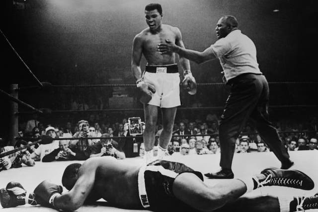 Muhammad Ali twice stopped Sonny Liston