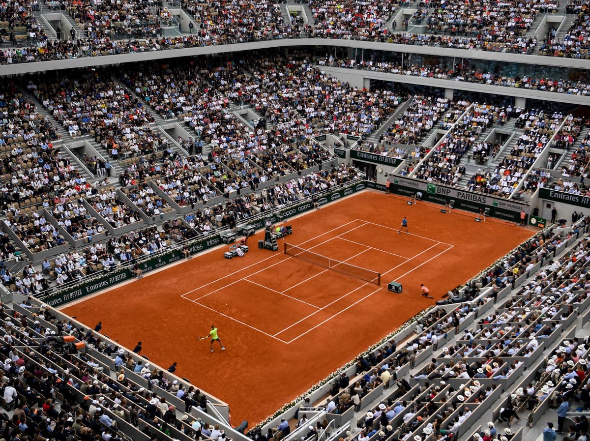 French open Roland-GARROS.