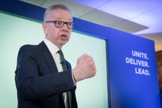 Michael Gove insists he can still win Tory leadership contest