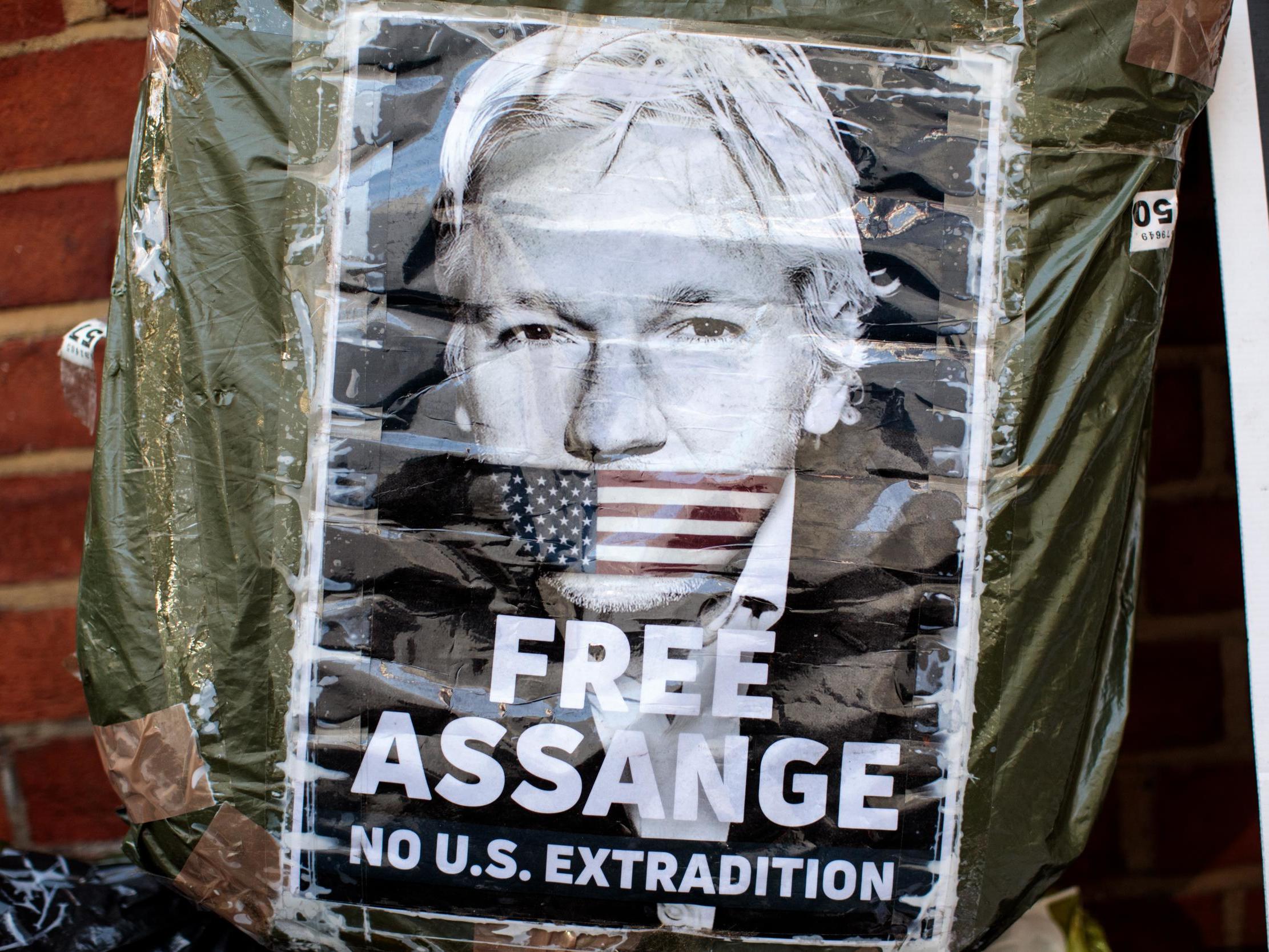 US launch formal request for Britain to extradite Julian Assange once he has served his 50-week sentence in UK