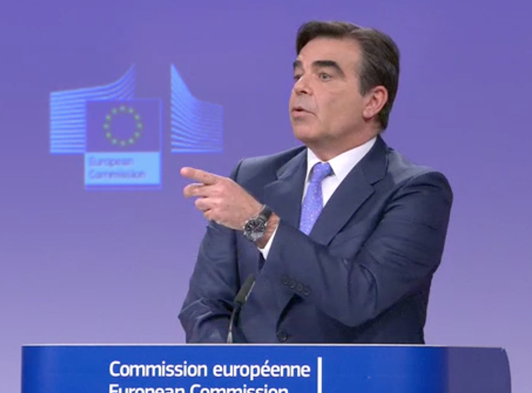 The job has gone to Margaritis Schinas, former chief spokesperson for Jean-Claude Juncker